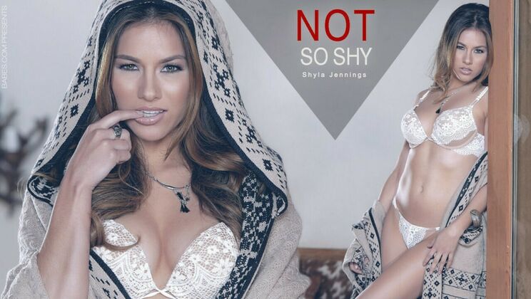 [Babes.com] - Small Tits Brunette Shyla Jennings Fucks Herself - Shyla Jennings