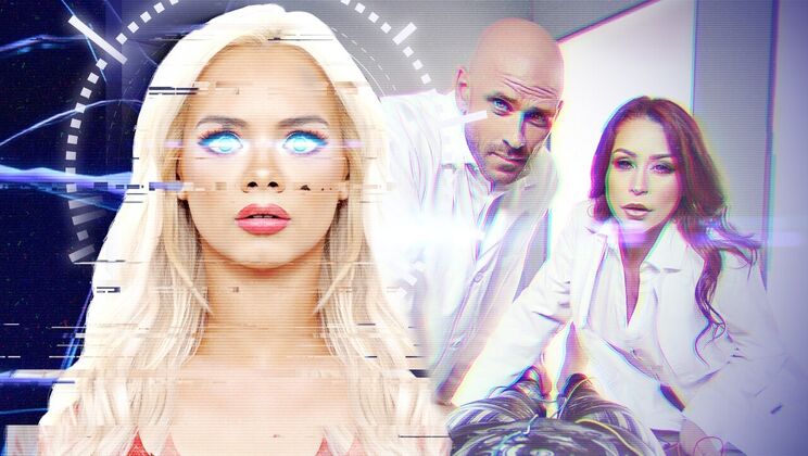 [Brazzers] - Facial Cumshot for Two Horny Babes - Monique Alexander - Elsa Jean - Johnny Sins