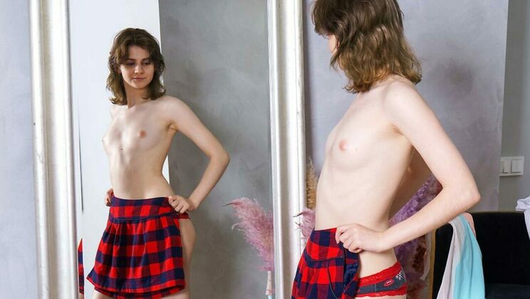 [ClubSweethearts] - Snowdrop Wish Masturbates with Precision