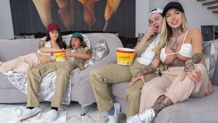 [Brazzers] - Twinz Win The Prize - Jay Romero - Jasmine Wilde - Anthony Pierce - Chantal Danielle