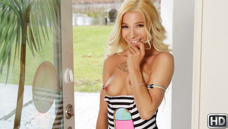 [CumFiesta] - Cum Craving Kenzie's Facial - Kenzie Reeves - Connor Kennedy