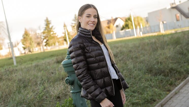 Amateur Couple's Casino Night Ends in Doggystyle Fuck