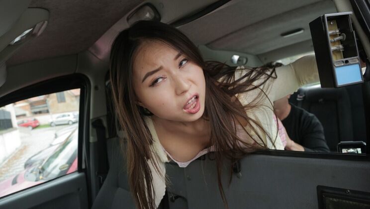 [FakeTaxi] - Missionary Sex with a Brunette Asian