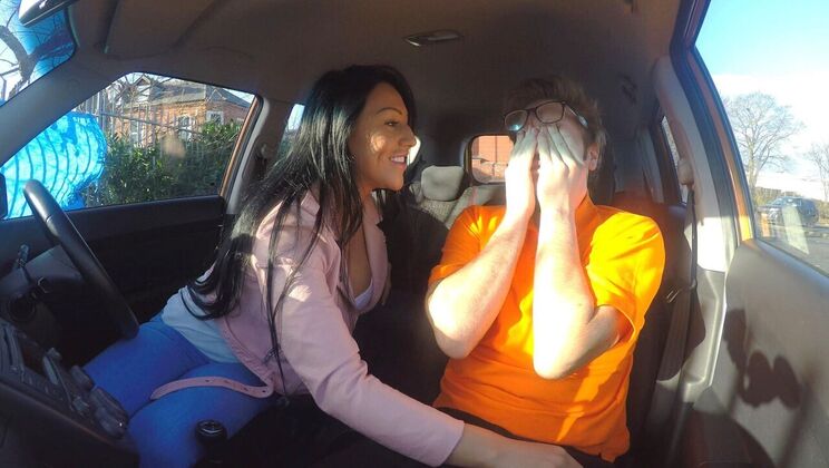 [FakeDrivingSchool] - Doggystyle Creampie with Rebel Teen - Ryan Ryder