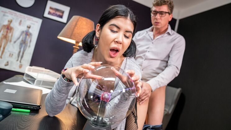 [DaneJones] - Brunette student gets fucked hard by teacher - Lady Dee - Steve Q