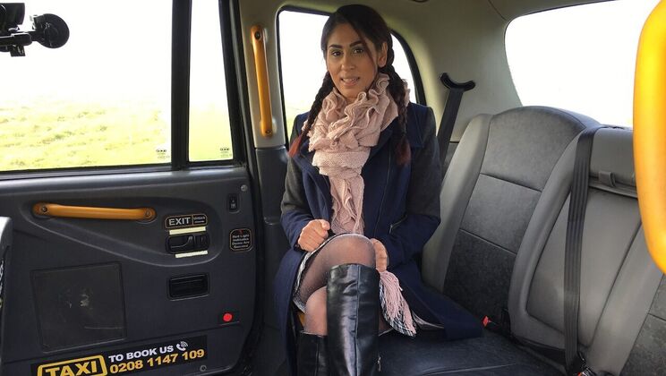[FakeTaxi] - Sahara Knite Takes a Big Cock in Her Mouth