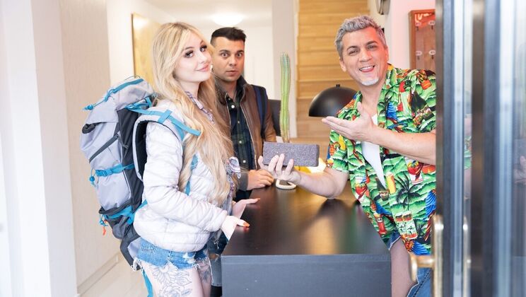 [FakeHostel] - Blowjob Bliss with Big Cock and Cumshot - Steve Q - Don Diego - Baby Kxtten