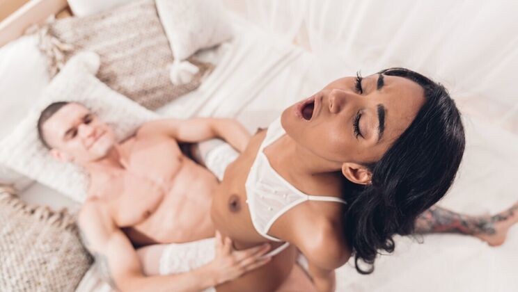 [DaneJones] - Shaved Pussy Teen Gets Fucked Missionary Style - Max Dior - Capri Lmonde