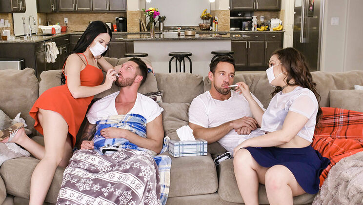 [DaughterSwap] - Friend Swap with Stepdad and Daughter - Kimber Woods - Alex Coal