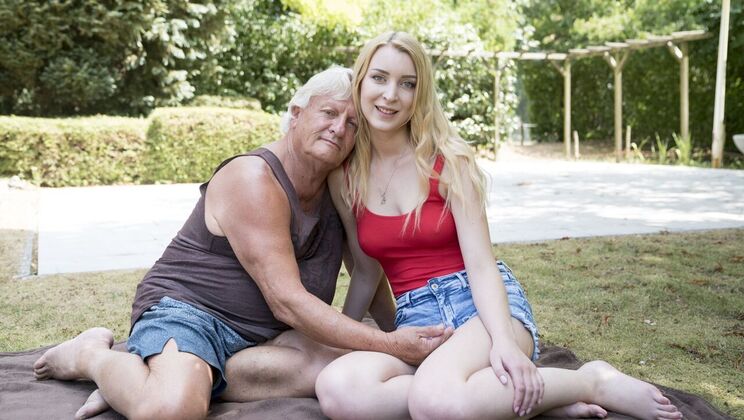 [Oldje] - Old Man Fucks Young Student in Doggystyle