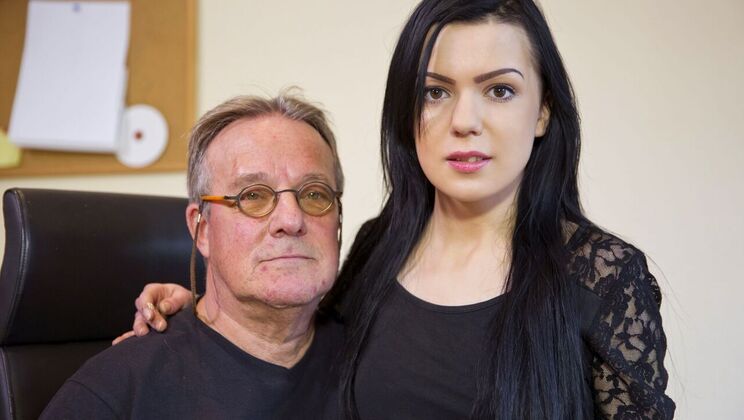 [Oldje] - Young Brunette Secretary Gets Fucked - Harry - Luize Saint