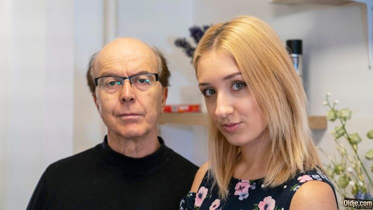 [Oldje] - Blonde Sofi Otis and Marcello in a Cumshot Frenzy - Marcello - Sofi Otis