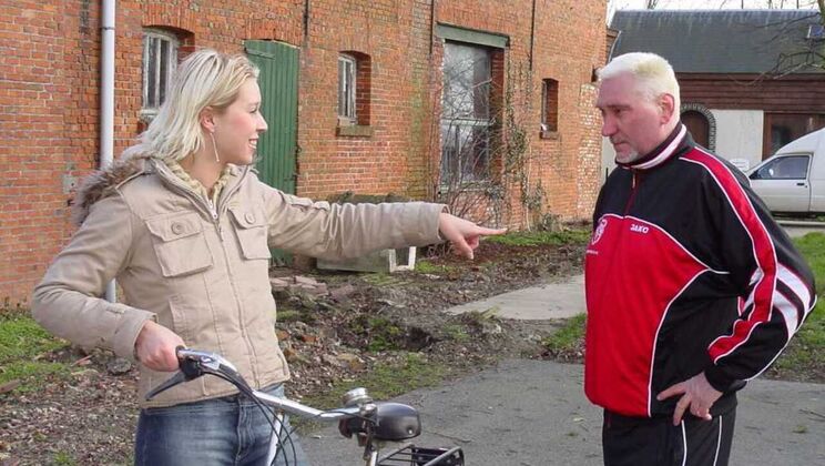 [Oldje] - Young Blonde Girl Gets Dirty