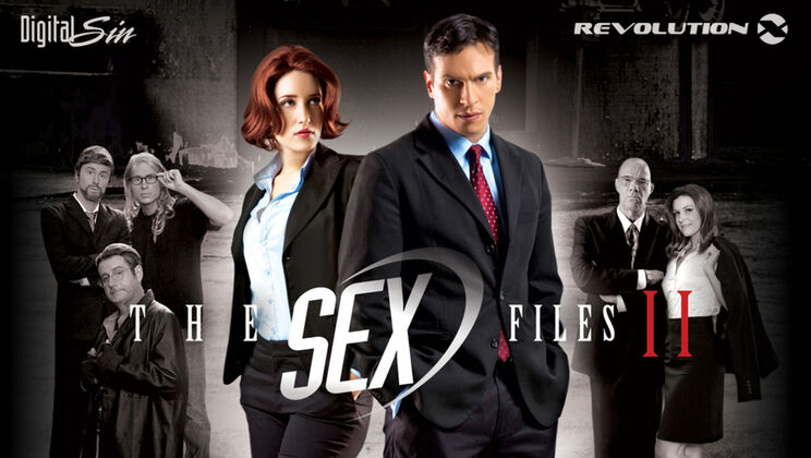 [NewSensations] - Brunette Beauties in Sex Files #2 Lesbian Scene