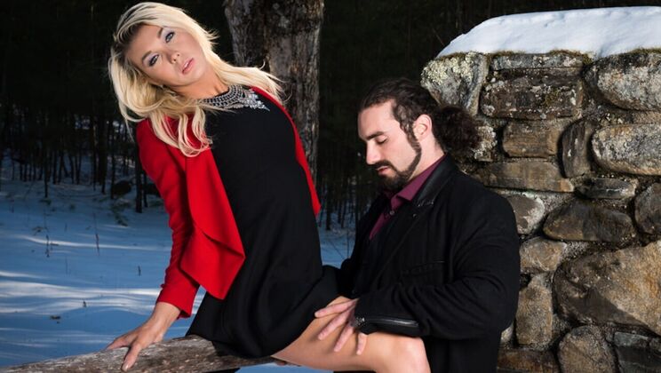 [TransSensual] - TS Babes in Rough Sex Scene 1 - Aubrey Kate - Jaxton Wheeler