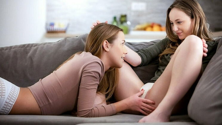 [SexArt] - Blonde and Brunette in a Hot Lesbian Encounter