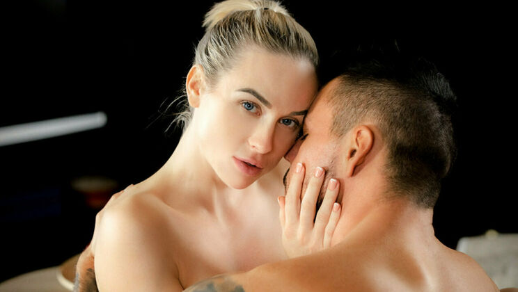 [SexArt] - Angelo Godshack and Cristal Caitlin's Sexy Striptease - Angelo Godshack - Cristal Caitlin