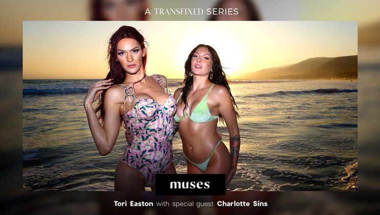 [AdultTime] - Big Titted Brunette Tori Easton Gets Wild - Charlotte Sins - Tori Easton