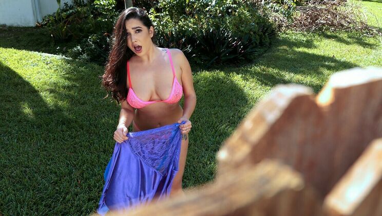 [PervsOnPatrol] - Italian Girl Gags on Big Dick