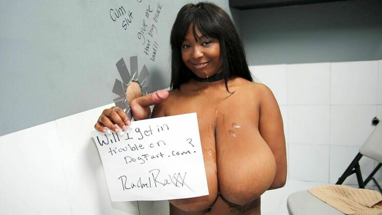 Rachel Raxxx's Big Tits Bounce