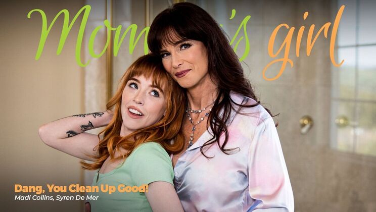 [Girlsway] - Tattooed Teen Madi Collins and Mature Syren De Mer Kiss