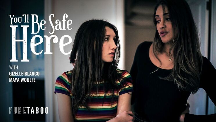 [PureTaboo] - Brunette Teens Enjoy Safe and Sexy Fun - Gizelle Blanco - Maya Woulfe
