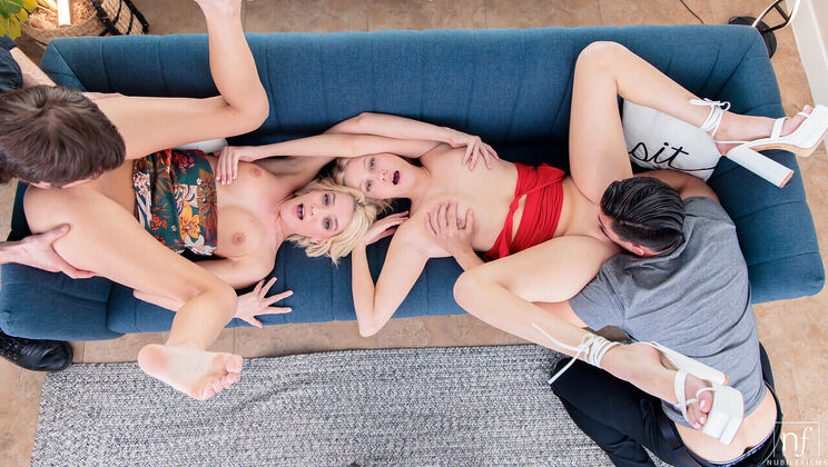 [NubileFilms] - Big Dick, Deepthroat, and Fun - Kenna James - Chad Alva - Skyler Storm - Tony Fontana