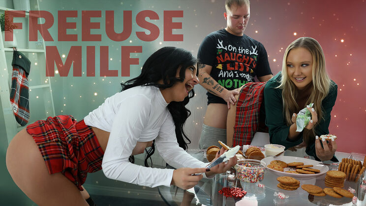 [FreeUseMilf] - Long Hair Blonde Christmas Fuck - Paisley Porter - Joshua Lewis - Vanessa Marie