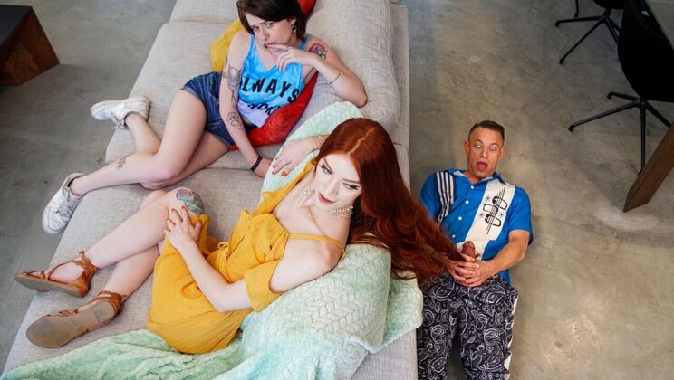 [Brazzers] - Redhead Kitty Lynn Takes Big Cock in Doggystyle - Brad Newman - Erin Everheart - Kitty Lynn