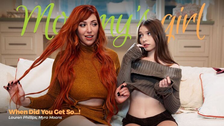 [Girlsway] - Lauren Phillips and Myra Moans - Lesbian Rimming and Kissing