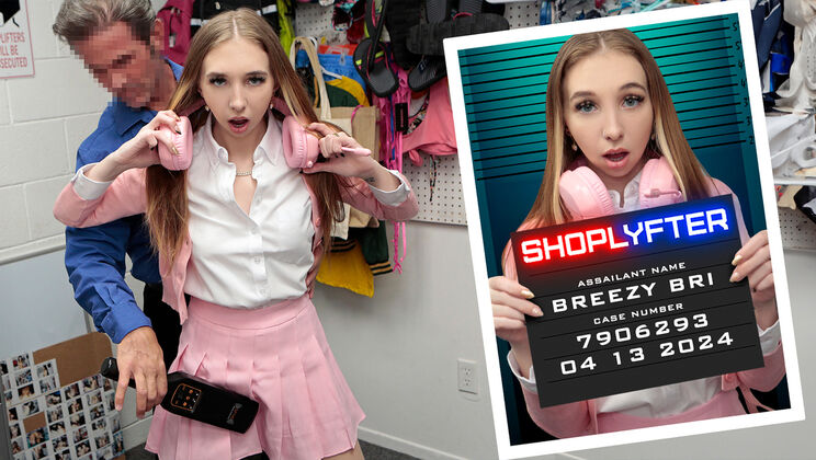 [Shoplyfter] - Breezy's Skimpy Thong Tease - Rusty Nails - Breezy Bri