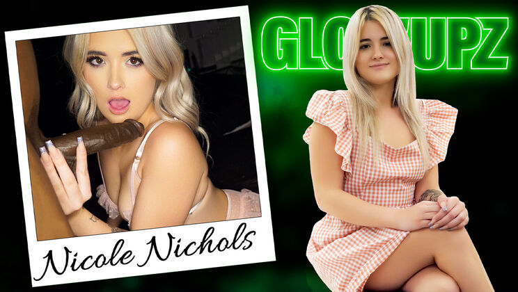 [GlowUpz] - Blonde Babe in Thong Gets Fingered - Ray Black - Nicole Nichols