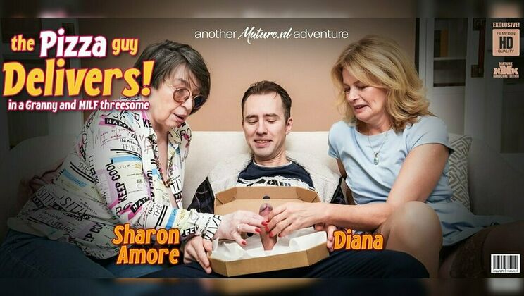 [Mature.nl] - Sharon Amore and Diana in a Hot Lesbian Threesome