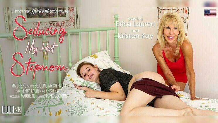 [Mature.nl] - Kristen Kay Fingers and Licks Stepmom Erica Lauren