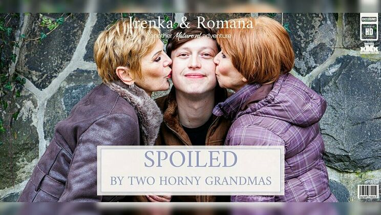 [Mature.nl] - Threesome with Two Grannies and a Hung Stud - Irenka - Romana - Lenny Yankee