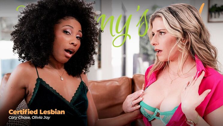 [Girlsway] - Olivia Jay and Cory Chase: Ebony Blonde Lesbian Encounter - Cory Chase - Olivia Jay