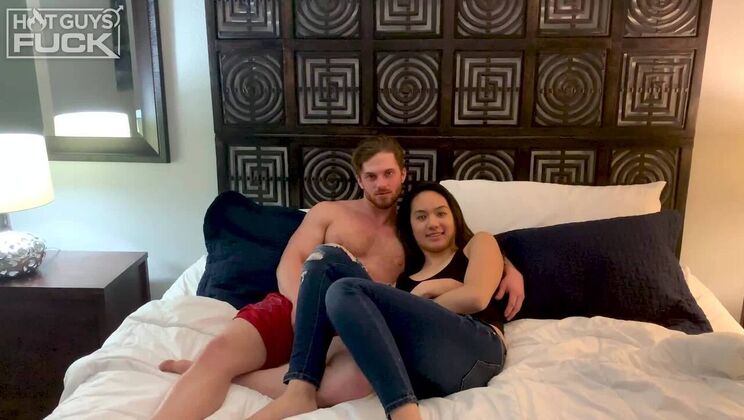 [HotGuysFuck] - Tattooed Kendall James Takes a Brutal Fucking - Kendall James - Dustin Hazel