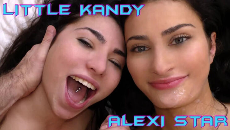 [WakeupnFuck] - Gaping Wide: Little Kandy and Alexi Star in Anal Action