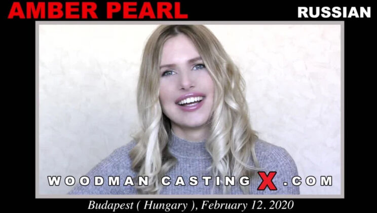[WoodmanCasting] - Gaping and Gagging with Amber Pearl