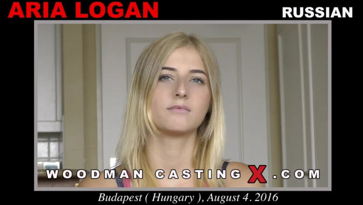 [WoodmanCasting] - Aria Logan's Anal Casting Session - Aria Logan