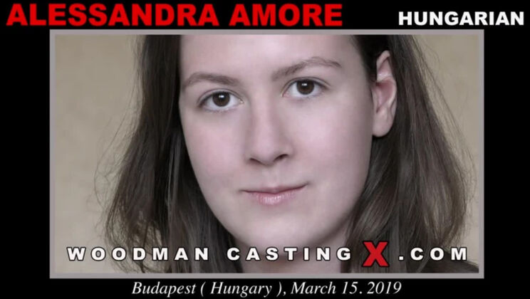 [WoodmanCasting] - Tall Skinny Girl Alessandra Amore