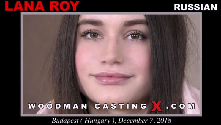 [WoodmanCasting] - Teen Brunette Lana Roy Gets Nasty