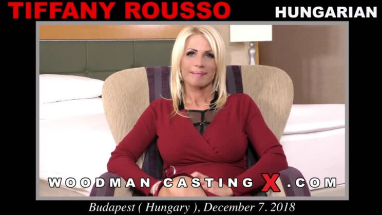 [WoodmanCasting] - Skinny Blonde Tiffany Rousso in a Group Sex Adventure - Tiffany Rousso