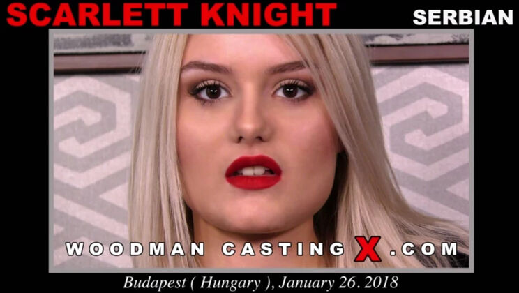 [WoodmanCasting] - Scarlett Knight Enjoys Deepthroat Fun - Scarlett Knight