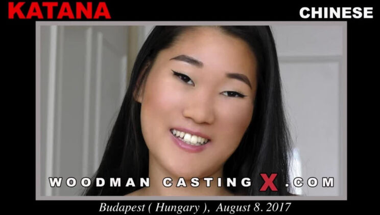 [WoodmanCasting] - Small Tits and Big Orgasms with Katana - Katana