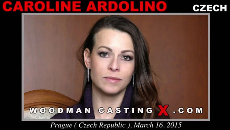 [WoodmanCasting] - MILF Caroline Ardolino Sucks & Fucks in Intense Threesome - Caroline Ardolino