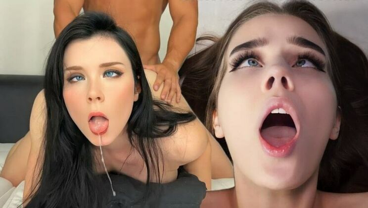 [PornForce] -  Facial Cumshots and Shaved Pussies in Ahegao Video - Steven - Ivan - Sweetie Fox - Laruna Mave - Black Bull
