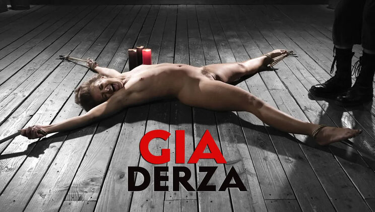 [Hogtied(Kink)] - Gia Derza Takes on Big Cock and Anal Toys - Gia Derza - The Pope