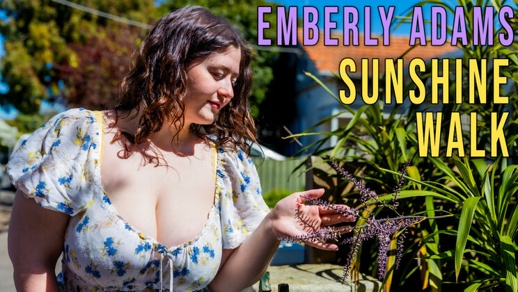 [GirlsOutWest] - Hairy Redhead Emberly Gets Down - Emberly
