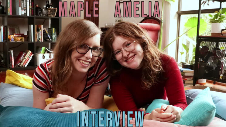 [GirlsOutWest] - Amelia and Maple's Red Hot Behind the Scenes Action - Maple - Amelia P